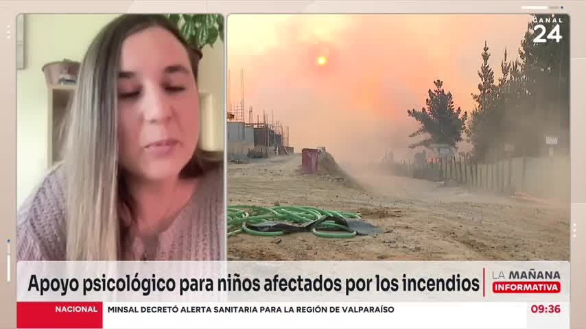 Psicóloga entrega claves para la contención de niños y niñas frente a emergencias