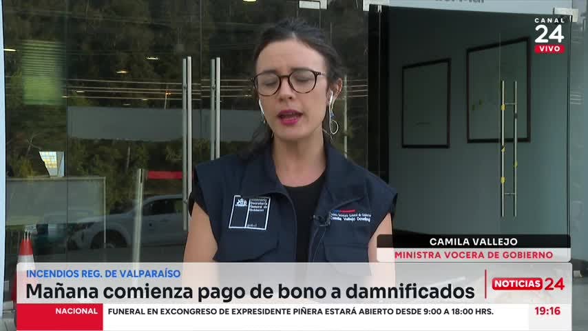 Ministra Vallejo: “Hay varios indicios que hubo intencionalidad en el inicio de focos de incendio” en Viña y Quilpué