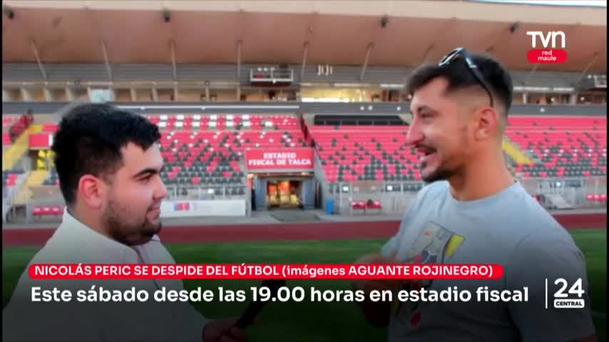 Este sábado Nicolás Peric se despide del fútbol profesional