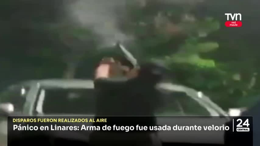Pánico en Linares: Arma de fuego fue usada durante velorio