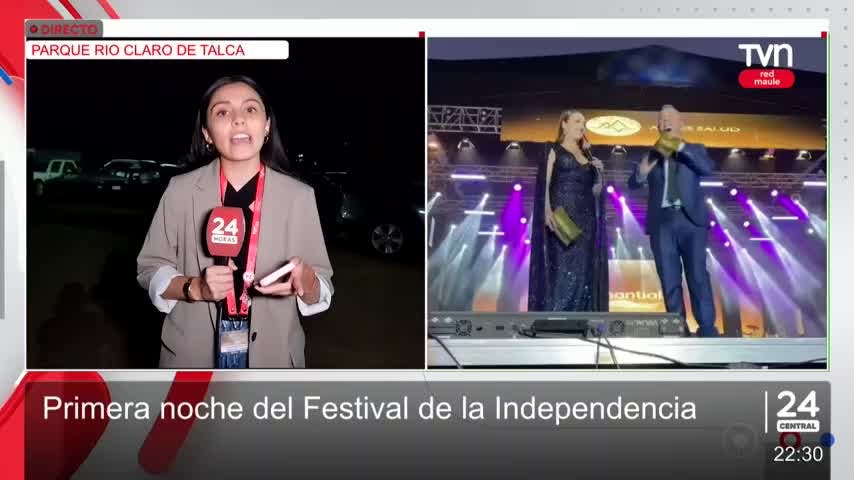 Primera noche del Festival de la Independencia
