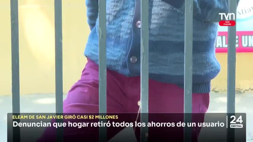 Denuncian que hogar retiró todos los ahorros de un usuario