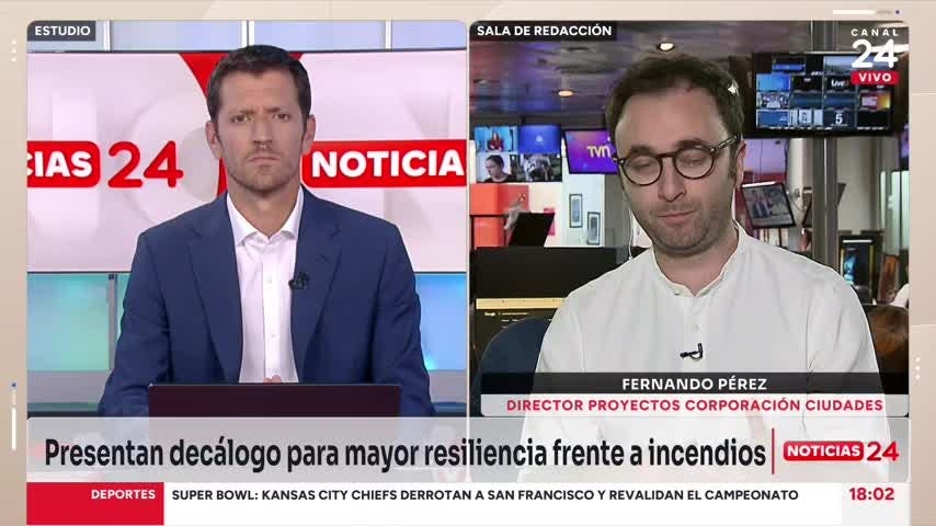 Corporación Ciudades y decálogo de resiliencia frente a incendios: “Están los diagnósticos y la información, tenemos que poner manos a la acción”
