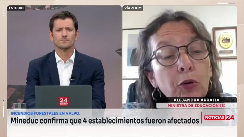 Mineduc e inicio del año escolar en Valparaíso tras incendios: “Estamos trabajando para que no se postergue”