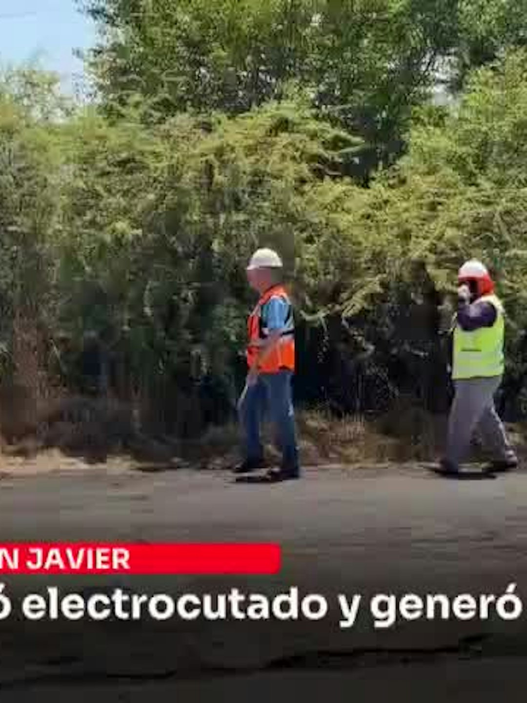 Hombre murió electrocutado y generó incendio
