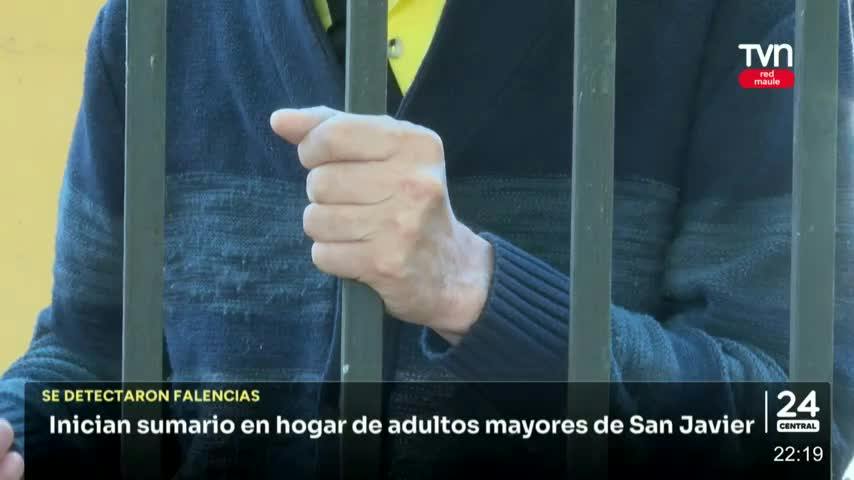 Inician sumario en hogar de adultos mayores de San Javier