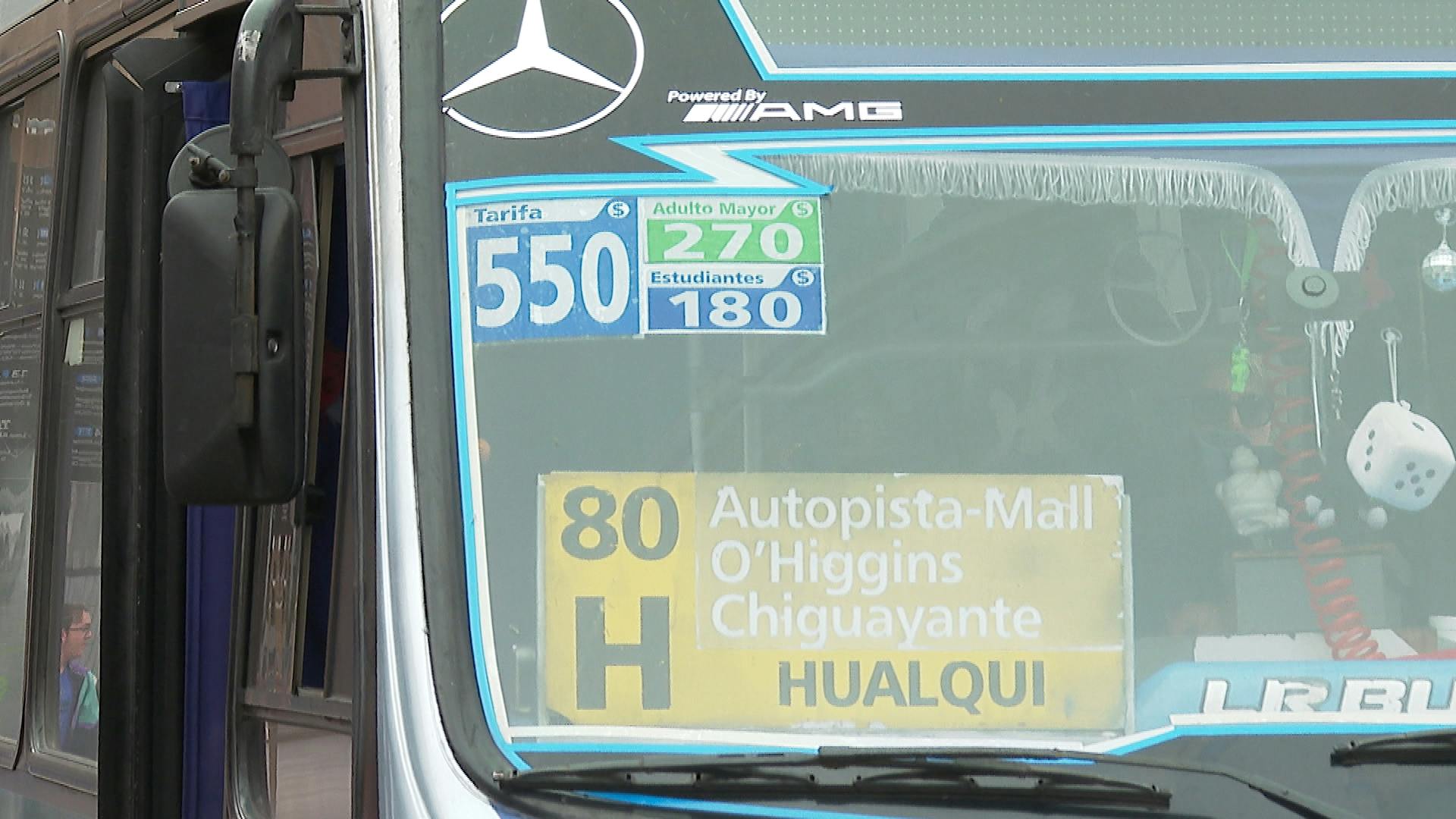 Suben tarifas del transporte licitado