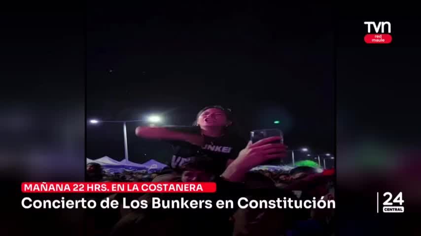 Concierto de Los Bunkers mañana en Constitución