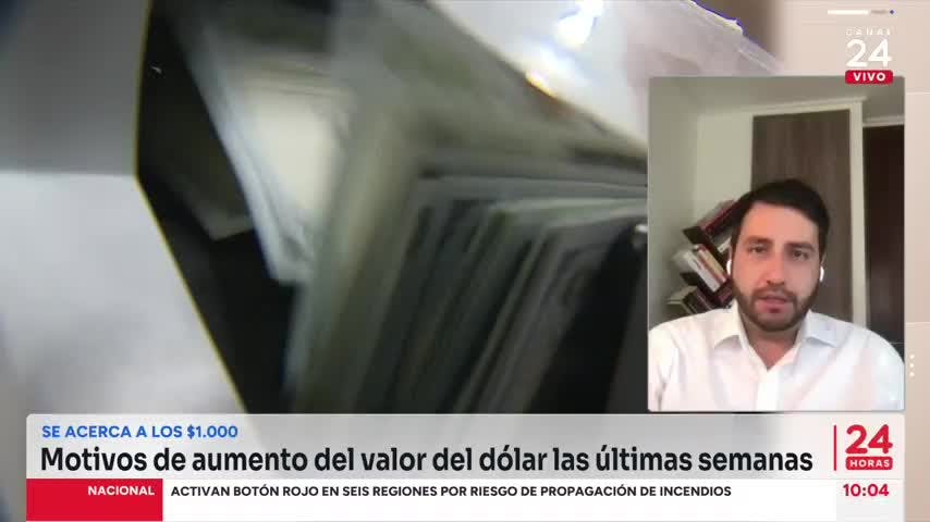 Experto advierte que dólar perfectamente podría superar los $1.000