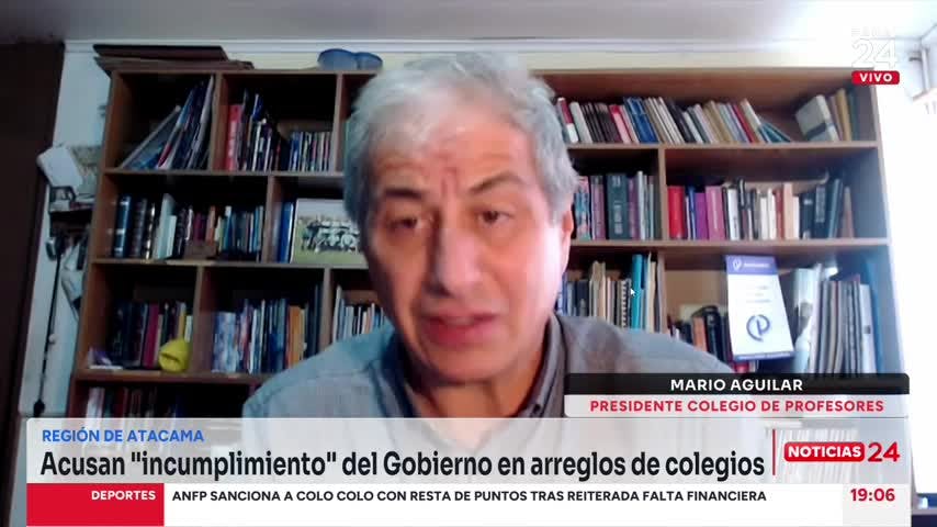 Mario Aguilar y arreglos en colegios de Atacama: “En algunos la situación es peor a la de diciembre”