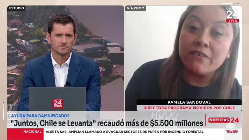 Movidos por Chile: “Si bien la cifra de dinero recaudada es alta, la necesidad es mucho mayor”