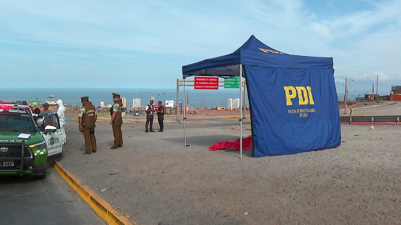 Instruyen diligencias para esclarecer dos homicidios en Antofagasta