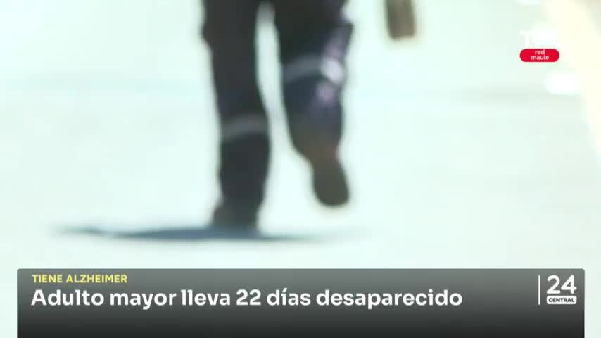 Adulto mayor lleva 22 días desaparecido.