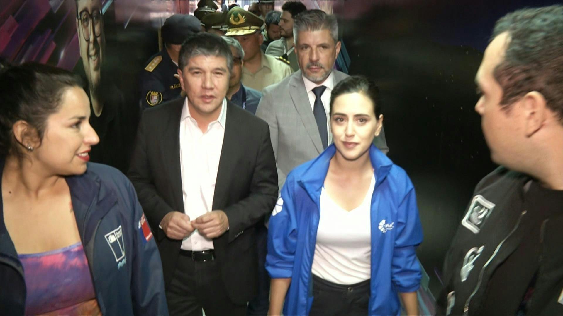 Subsecretario Monsalve realiza visita inspectiva en la Quinta Vergara