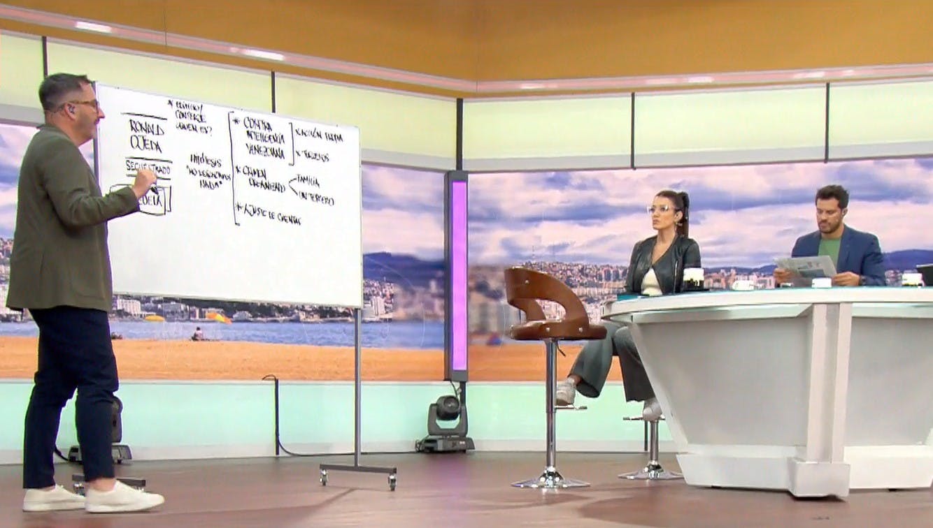 La pizarra del "Buenos Días a Todos": Lo que debes saber del secuestro del venezolano en Chile