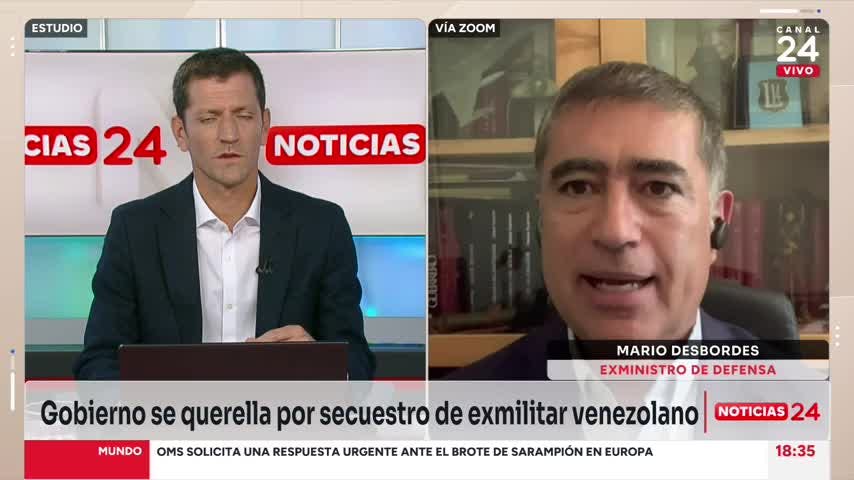 Mario Desbordes y secuestro de teniente venezolano en Chile: “Decir que controlamos las fronteras es completamente falso”