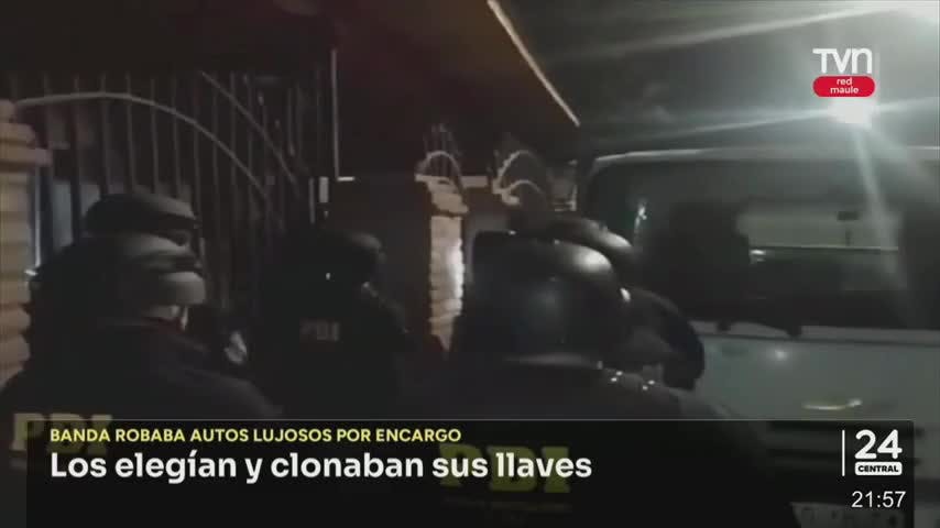 Cuatro formalizados por robo de vehículos