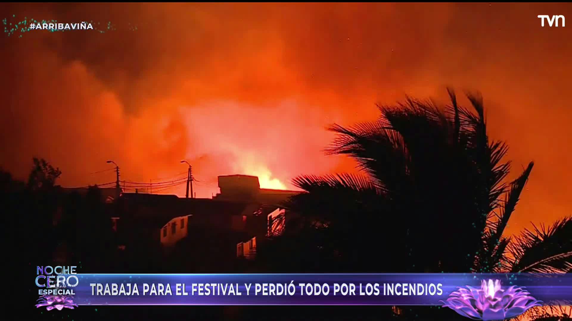 Paso del fuego también afectó a trabajadores de la Quinta