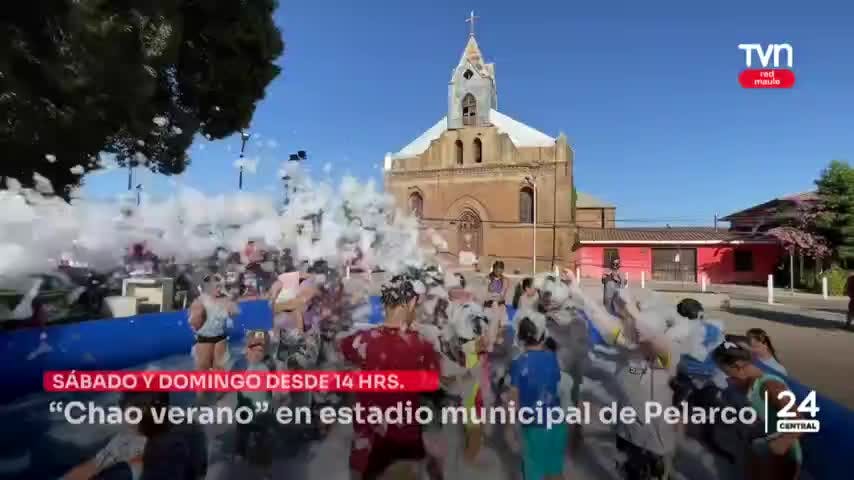 "Chao verano" en estadio municipal de Pelarco