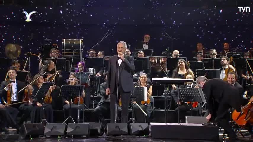 Andrea Bocelli tras ser ovacionado en Viña 2024: Es un momento muy especial para mí