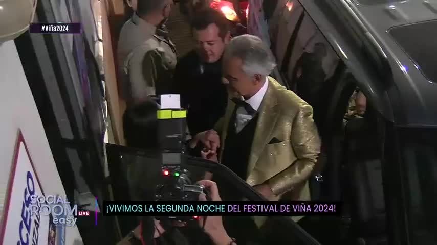 Alcaldesa Ripamonti se despide de Andrea Bocelli en el Social Room