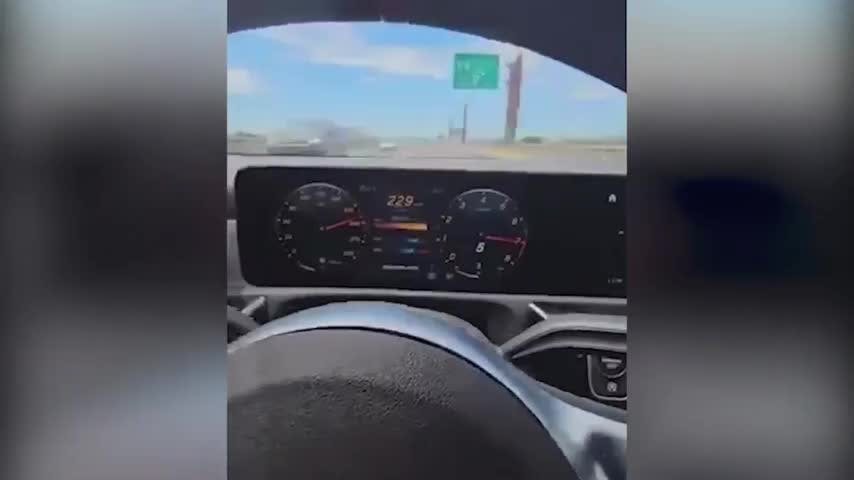 Peligrosa maniobra: Piloto cruzó Puente Llacolén a 231 Km/h