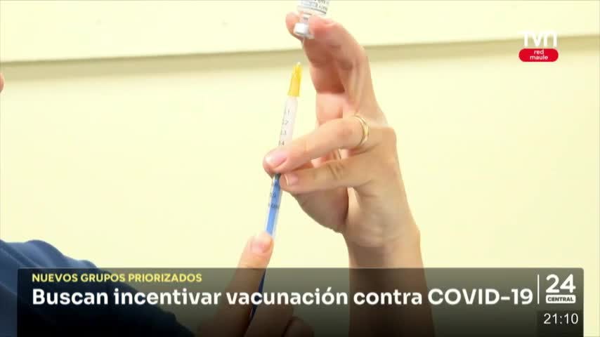 Buscan incentivar vacunación contra COVID-19