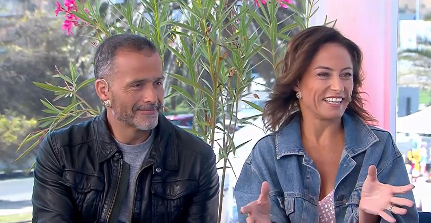 Constanza Santa María responde a pícara pregunta de Luis Slimming en Viña 2024