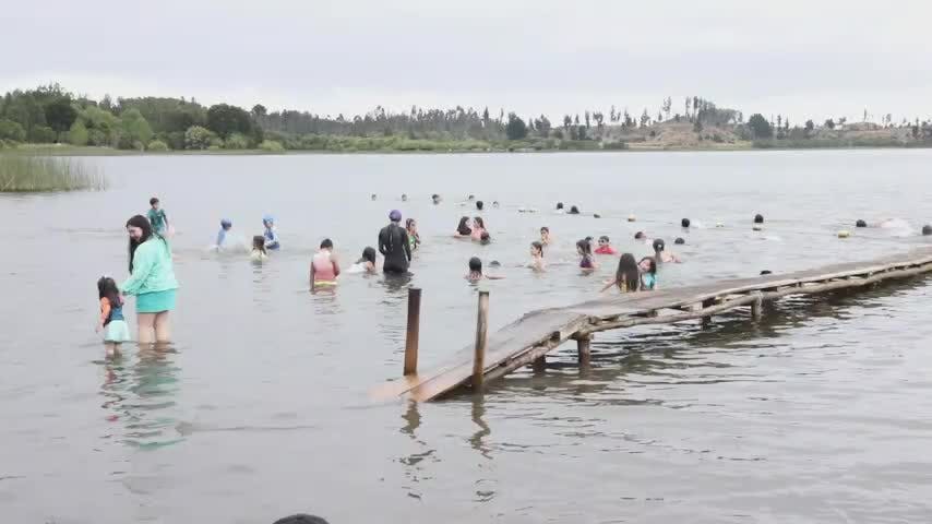 Visitantes a Tirúa se comparan con los turistas en Salto del Laja.