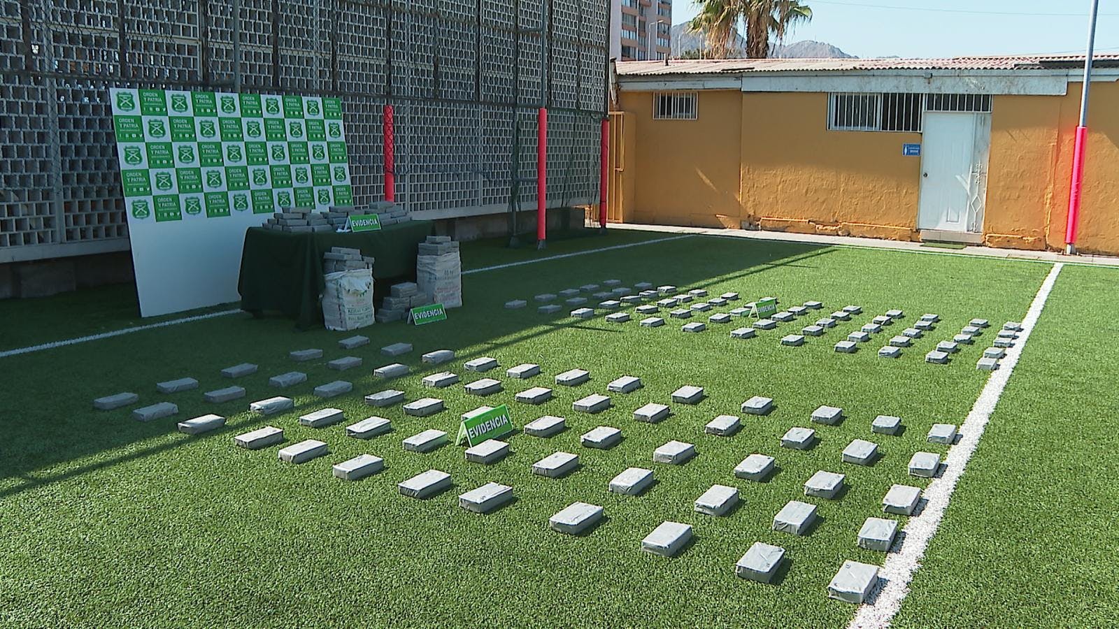 Decomisan más de media tonelada de droga
