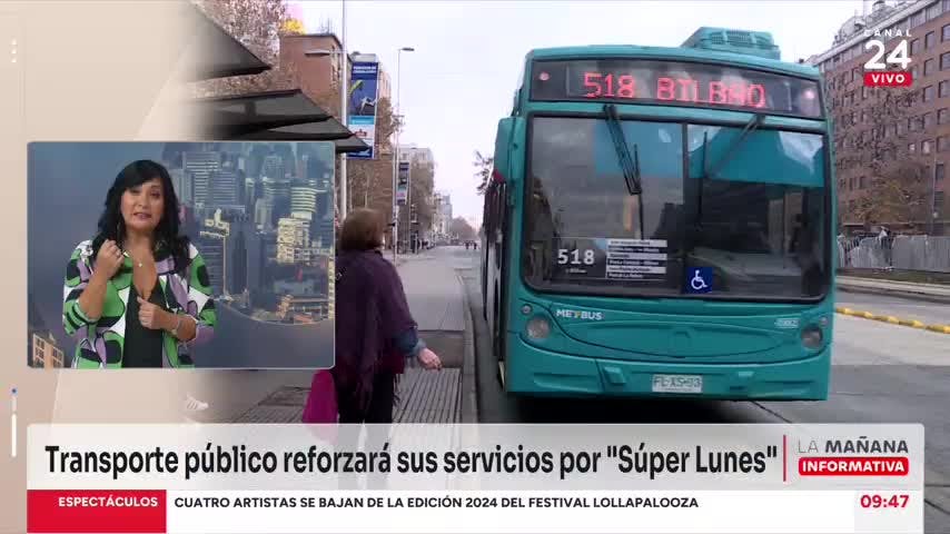 Directora de Transporte Público Metropolitano explica las medidas pata el Súper Lunes