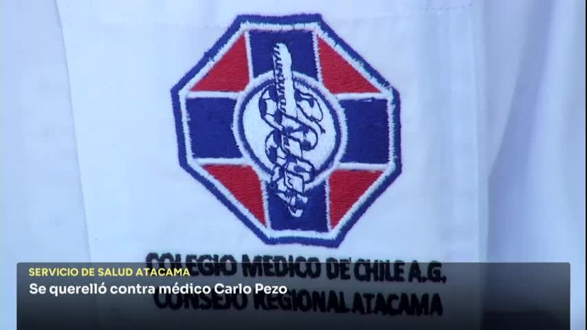 Presentan querella contra médico Carlo Pezo