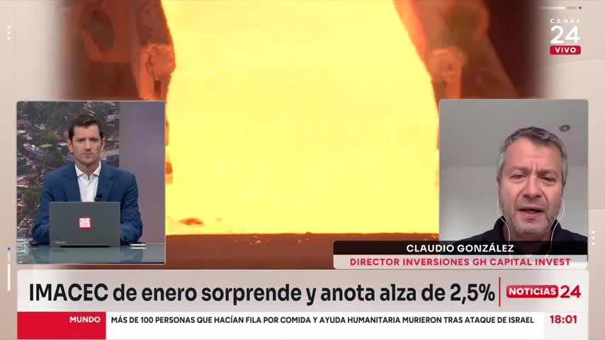 Economista e Imacec de enero: “Me preocupa la morosidad en el sistema financiero, vemos bastante a las empresas utilizando el factoring para hacer liquidez”