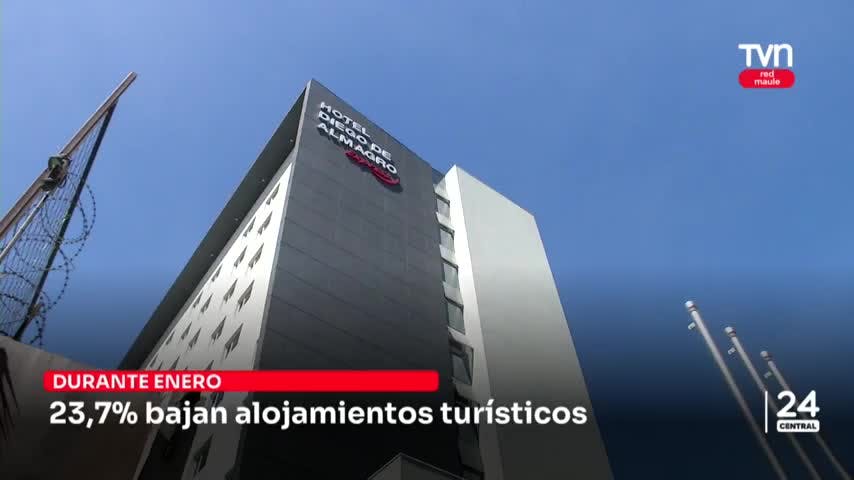23,7% bajan en enero los alojamientos turísticos
