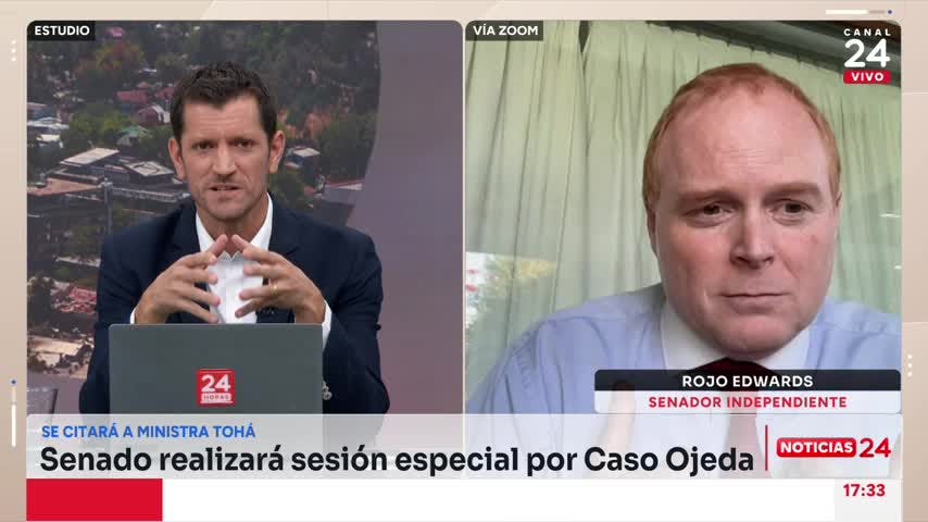 Rojo Edwards y crimen de Ronald Ojeda: “Todavía el Presidente Boric no ha sido capaz de referirse a lo que podría ser un cuasi acto de guerra”