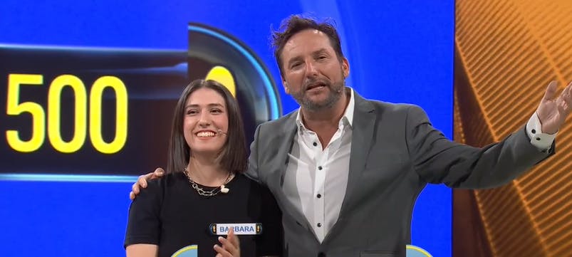 Bárbara es la primera ganadora de ¡Ahora Caigo!