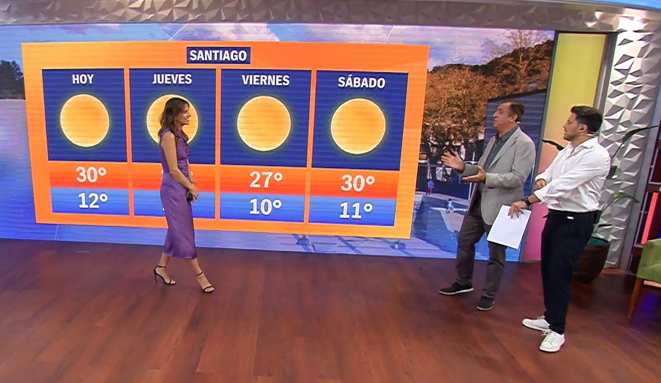 Revisa el informe del tiempo junto a Iván Torres para este miércoles