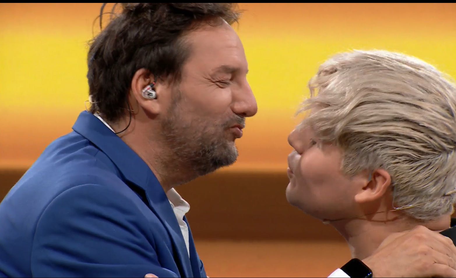 ¡El beso!