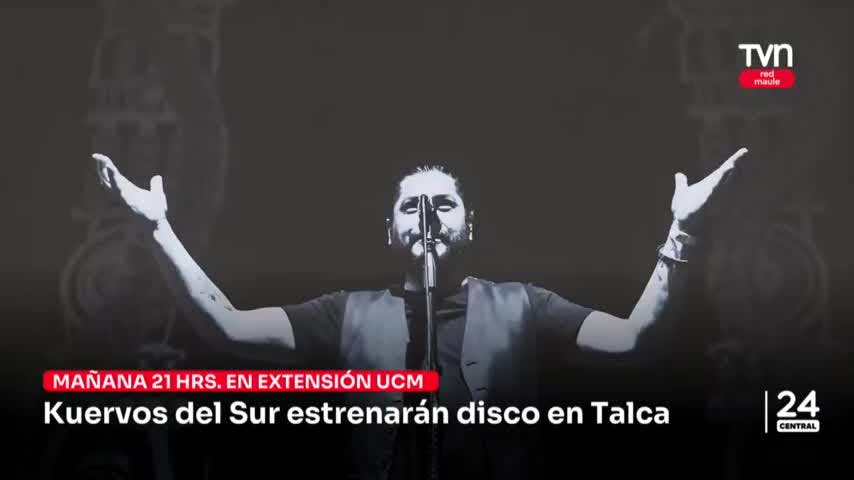 Kuervos del Sur estrenarán disco en Talca