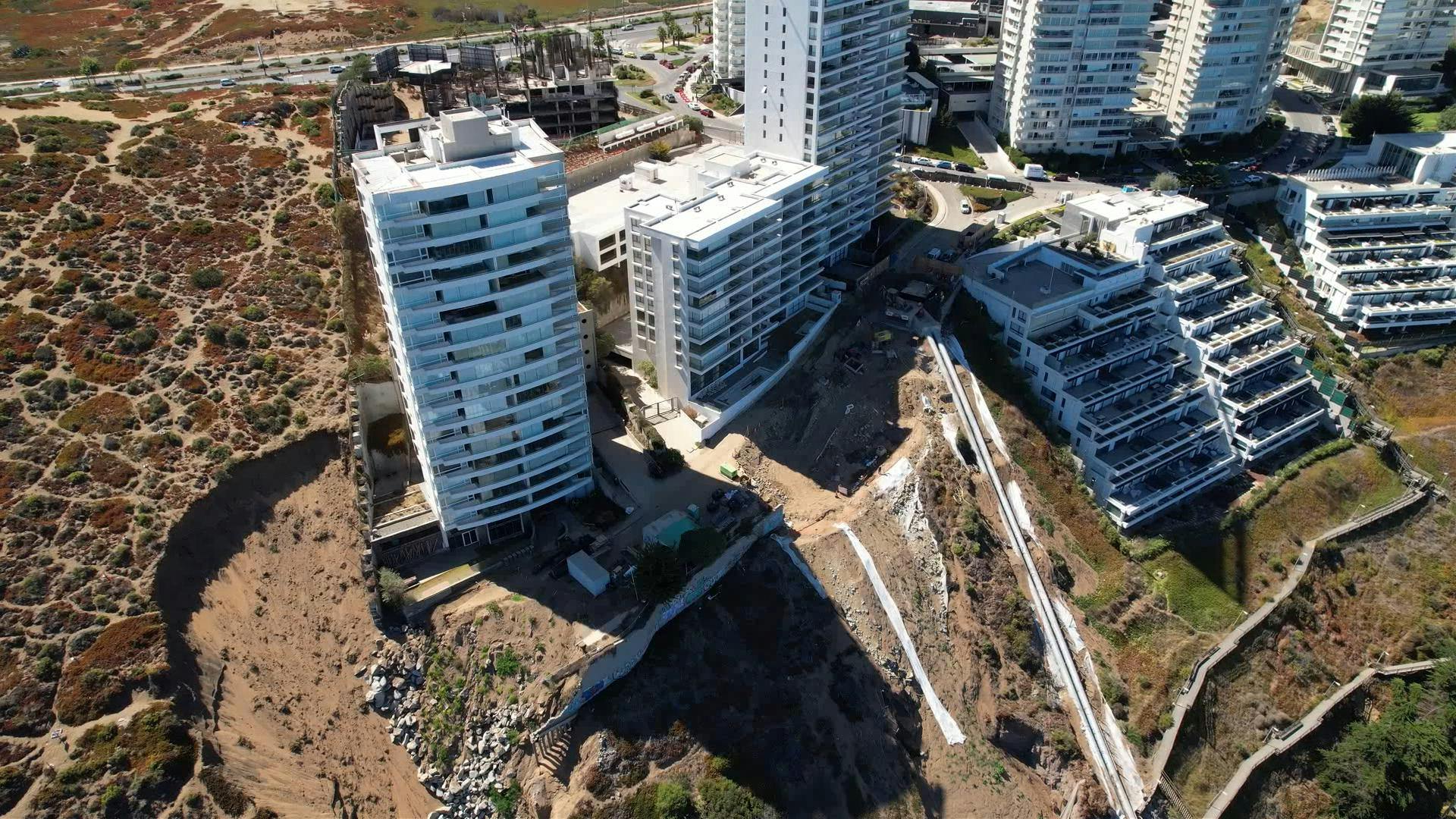 55% de avance llevan las obras de reparación de los socavones en Reñaca