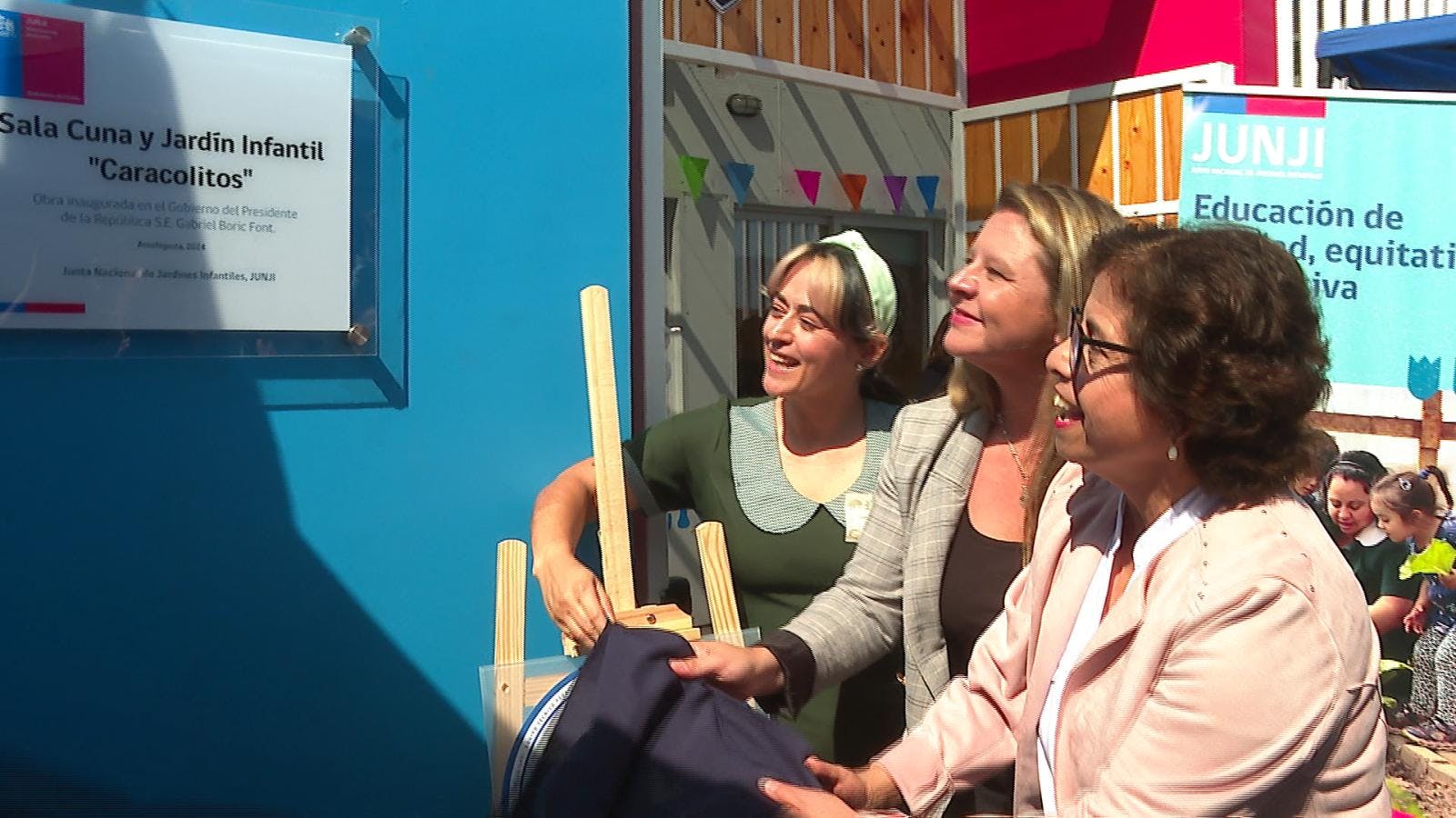 Inauguran jardín infantil caracolitos