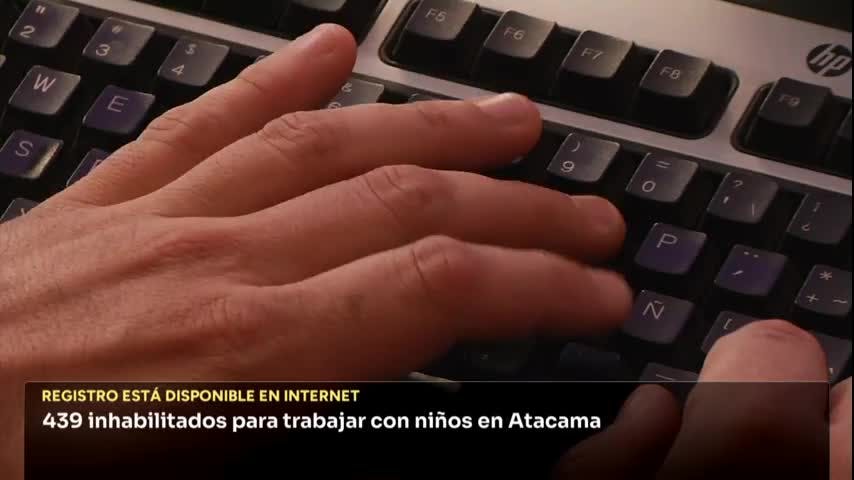 439 inhabilitados para trabajar con niños en Atacama
