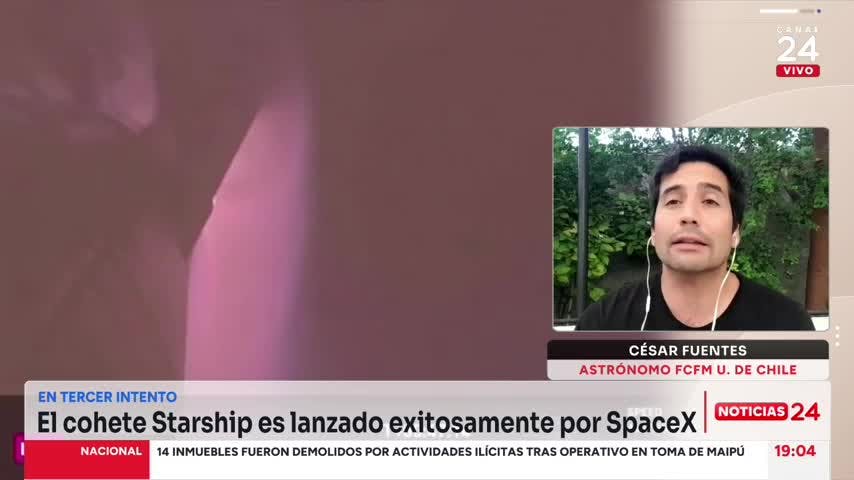 Astrónomo y exitoso lanzamiento del cohete Starship por SpaceX: “Cada nuevo lanzamiento es un hito”