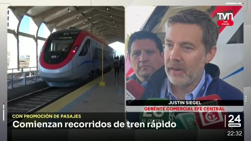 Con promoción de pasajes comienzan recorridos de tren rápido