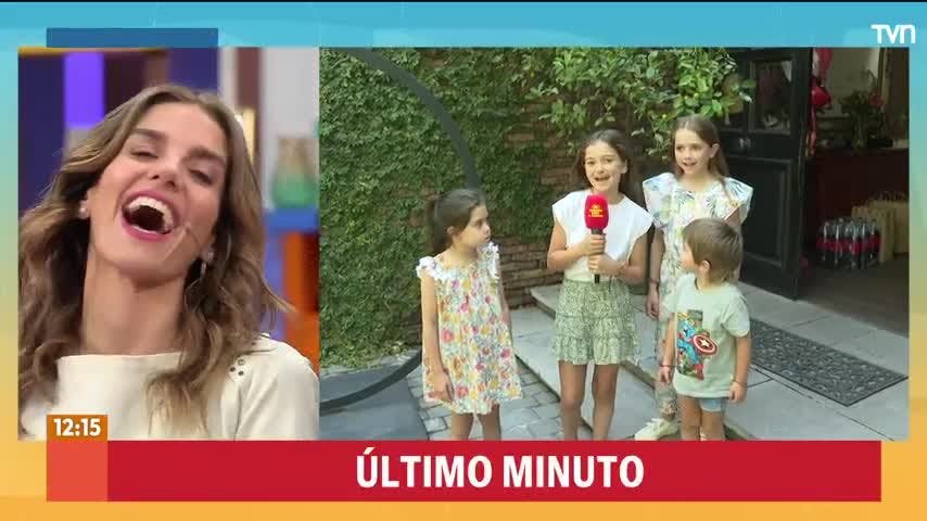 Hijos de María Luisa la sorprenden en su cumpleaños