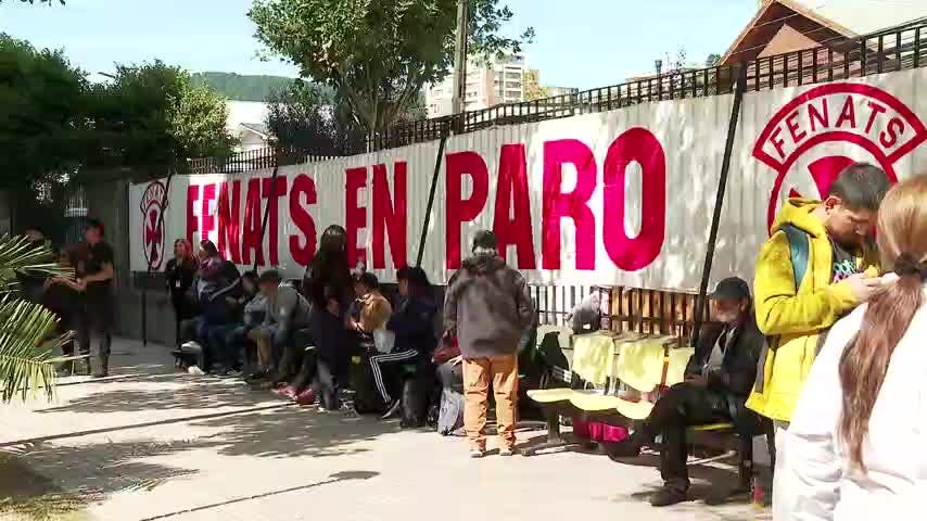 Trabajadores de la Fenats inician paro