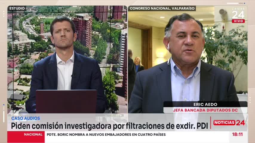Diputado Aedo (DC) por formalización de exdirector PDI: "Hemos llegado a un punto muy alto de corrupción en la institucionalidad pública"