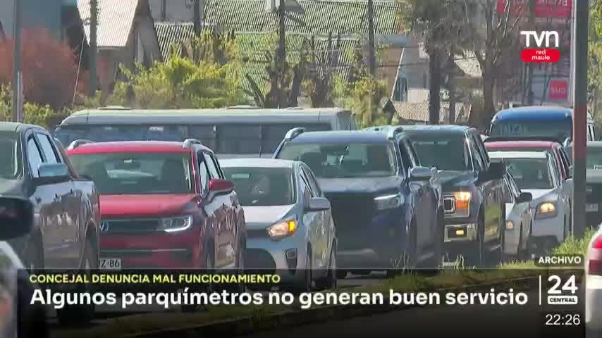 Concejal pide velar por buen funcionamiento de parquímetros en Talca