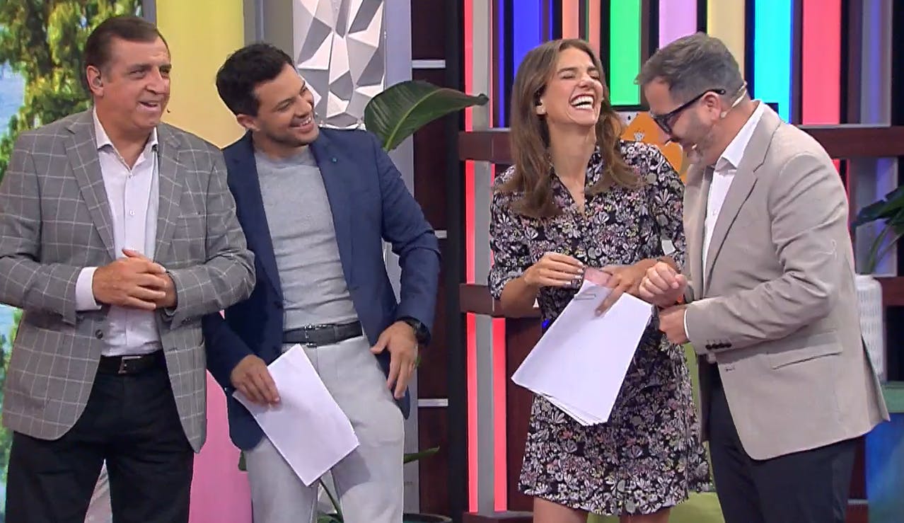 "AAAAAY": El susto que sacó risas en el "Buenos Días a Todos"