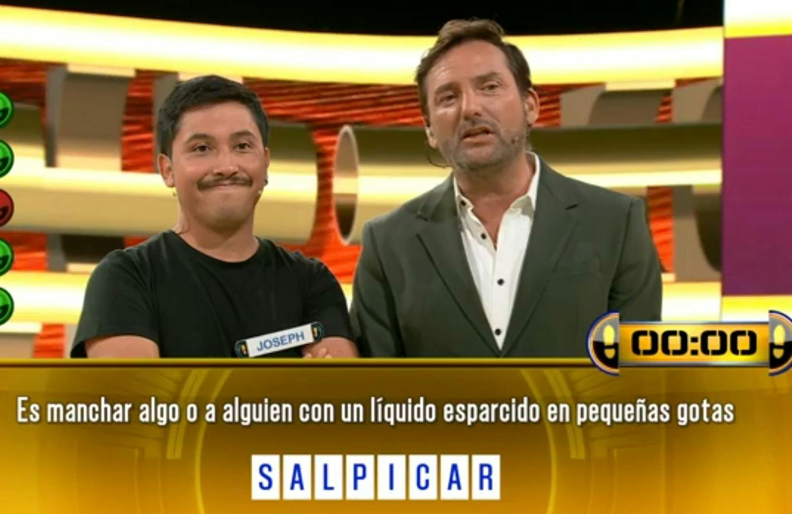 Joseph no logró pasar el juego final y pierde todo lo recaudado
